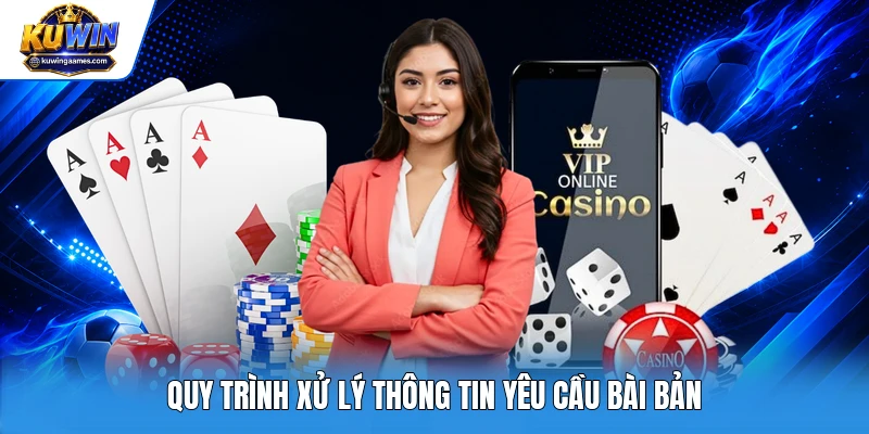 Quy trình xử lý thông tin yêu cầu bài bản