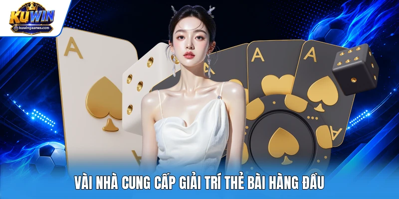 Vài nhà cung cấp giải trí thẻ bài hàng đầu